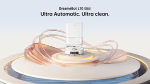 DreameBot L10 Ultra tar seg av rengjøringen helt automatisk i opptil 60 dager