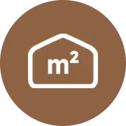 200 m² maks. rengjøringsområde* 
