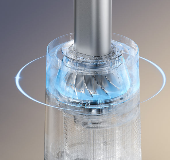 Biomimetisk fuglevinge-impeller