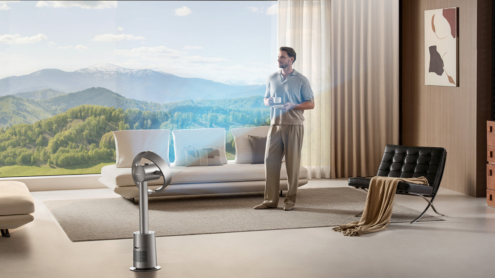 Skånsom luft, varig komfort